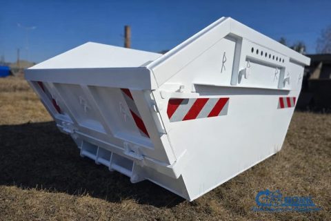 Absetzmulde mit Auffahrklappe DIN 30720-1