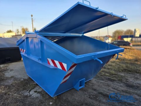 Symmetrische Absetzmulde mit Deckeln DIN 30720
